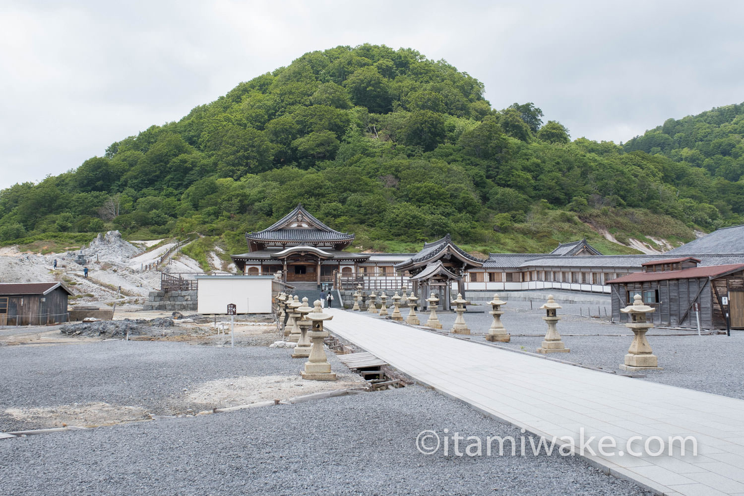 恐山菩提寺境内