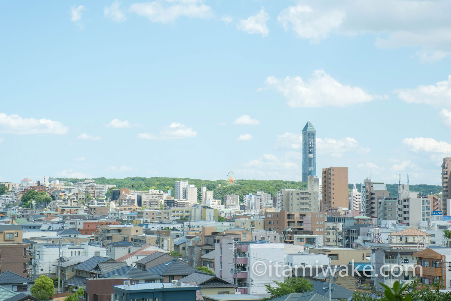 東山スカイタワーもバッチリ