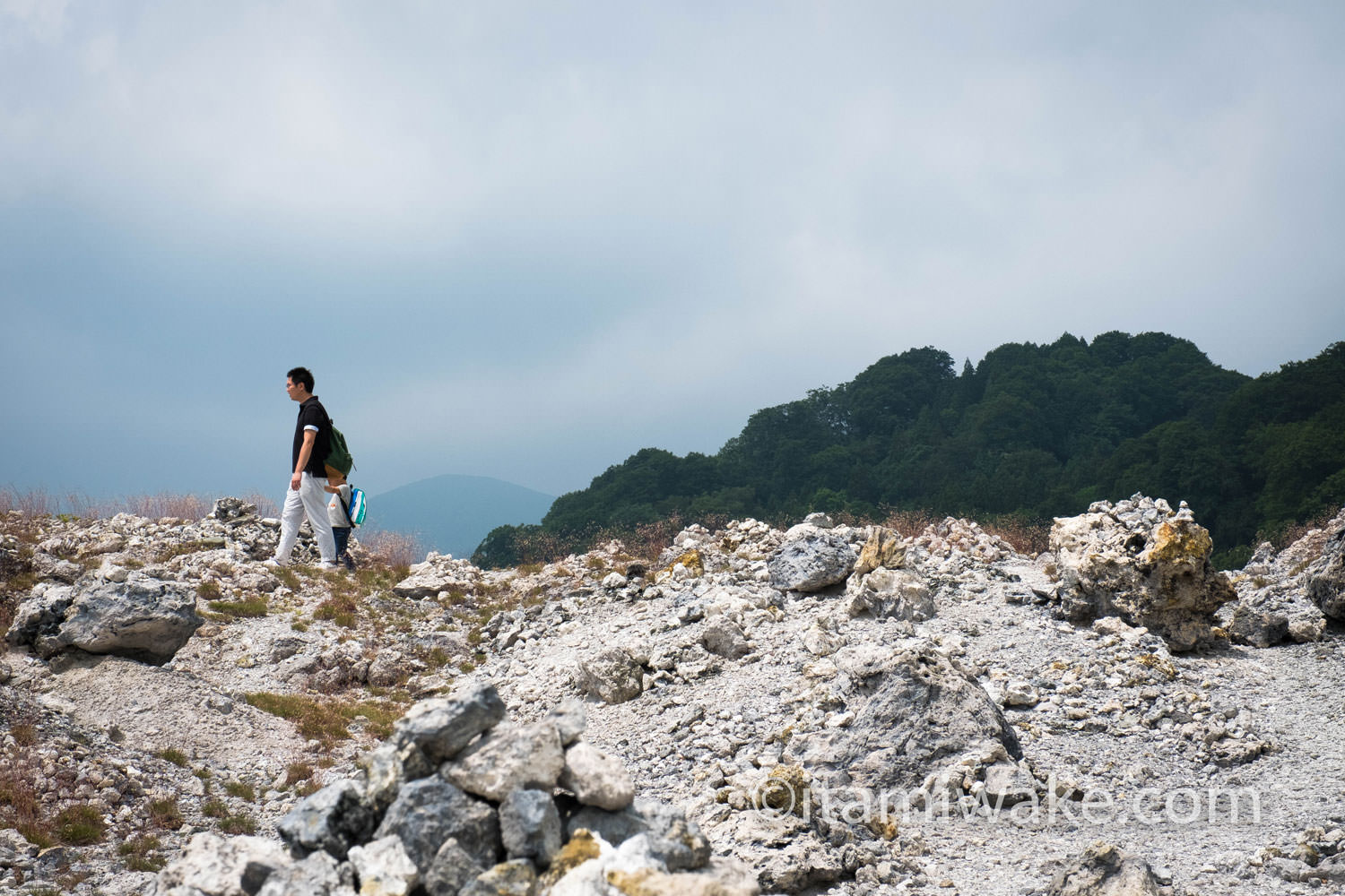 親子で恐山