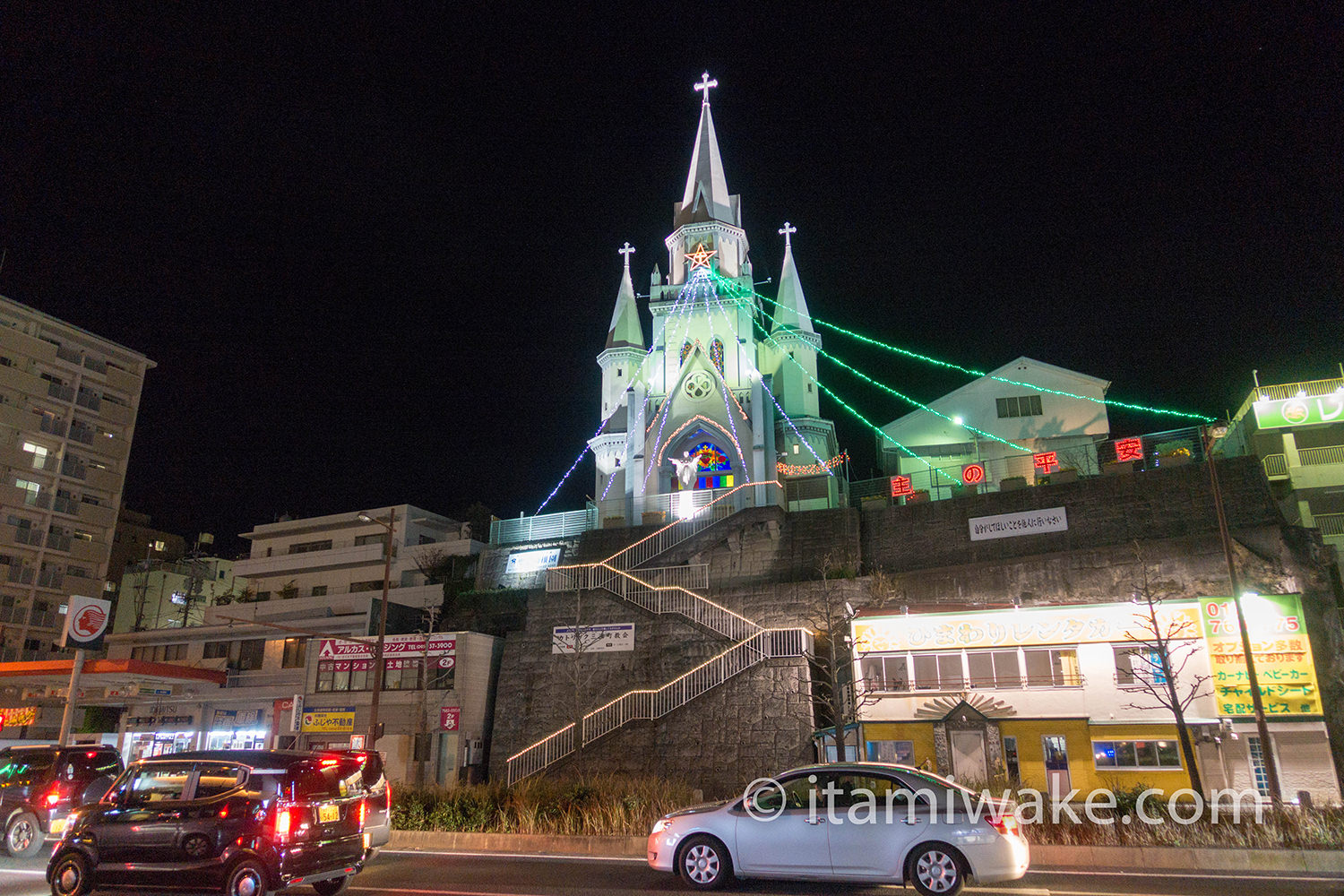 長崎駅近くにあった教会