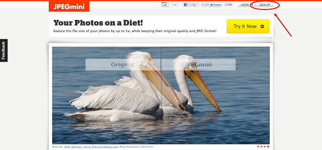 画質そのままで容量は1/2に！これでFlickr、Picasa、Evernoteなどに高画質な画像をたくさん貯められるぞ！