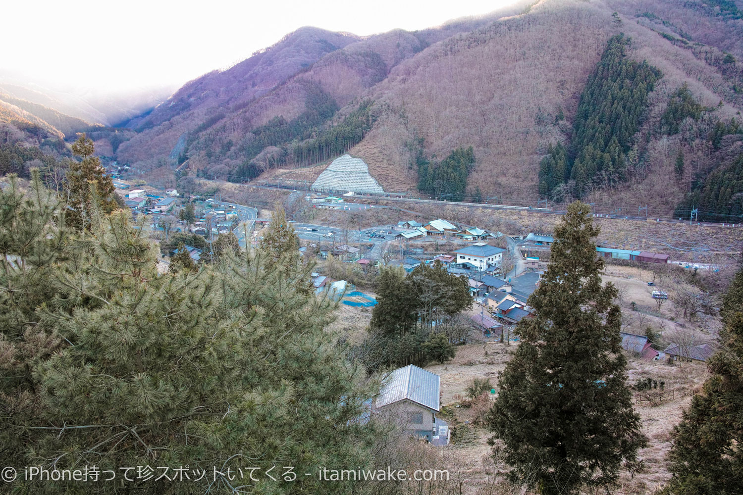 山の上からの景色