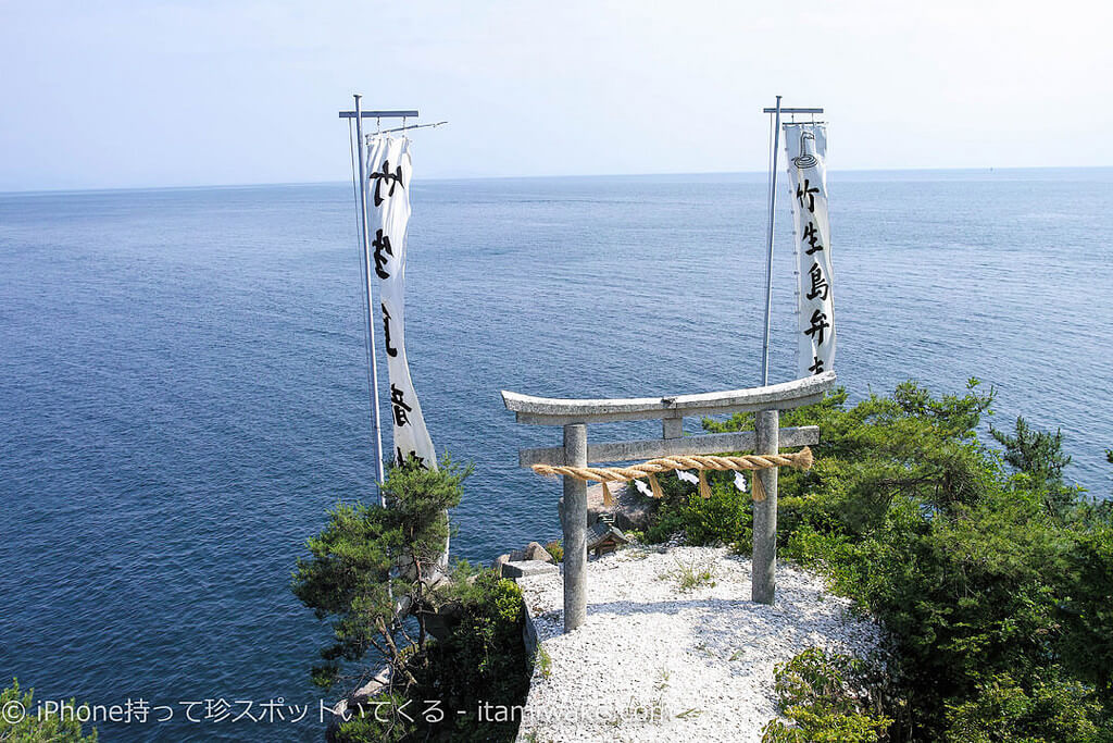 琵琶湖を一望できる