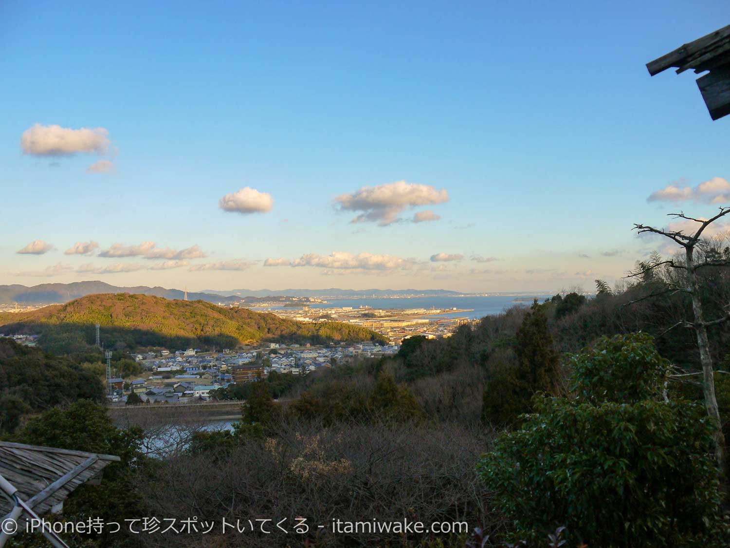 三河湾の景色