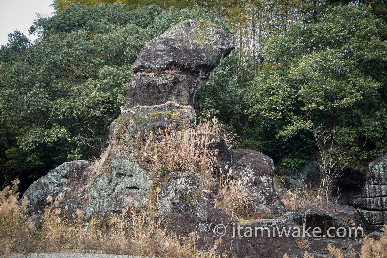 巨大な男性器 女性器が並ぶ宮崎県小林市の陰陽石 いたみわけ Com